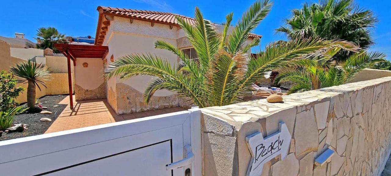 Ferienhaus Casa Oasis - La Pared - Garten - Meerblick Buitenkant foto