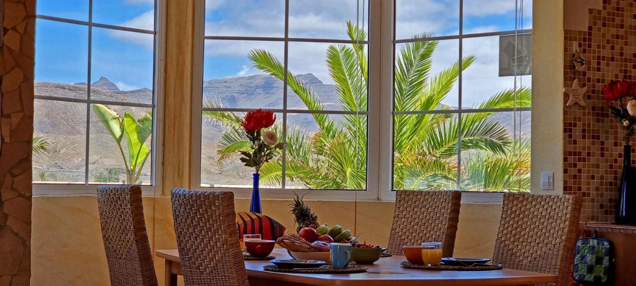 Ferienhaus Casa Oasis - La Pared - Garten - Meerblick Buitenkant foto