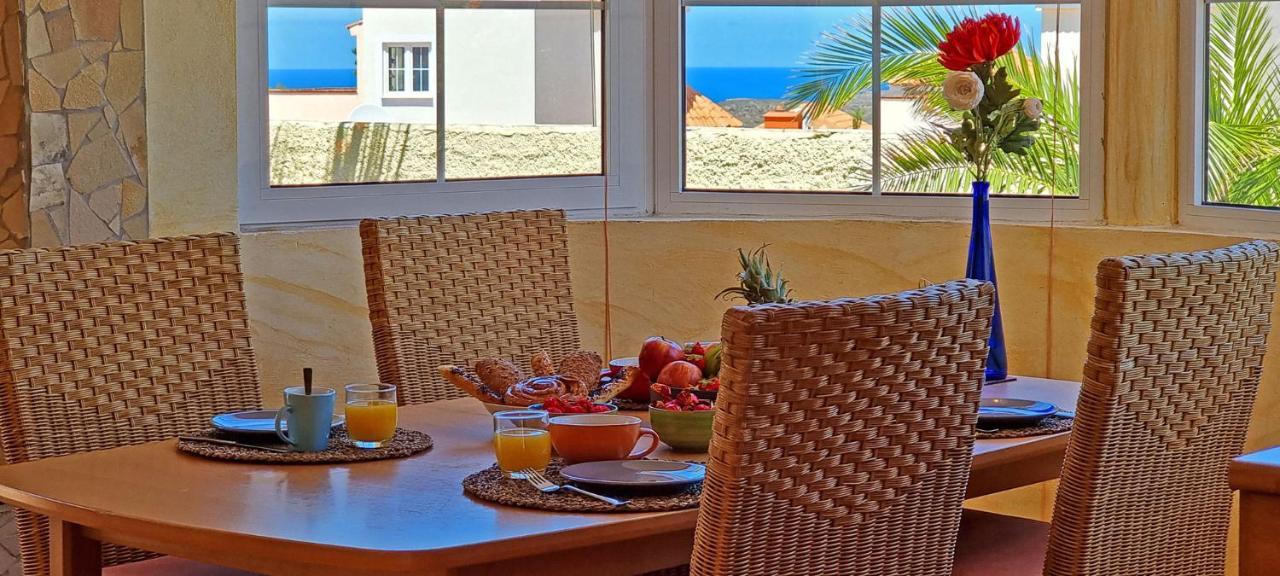 Ferienhaus Casa Oasis - La Pared - Garten - Meerblick Buitenkant foto